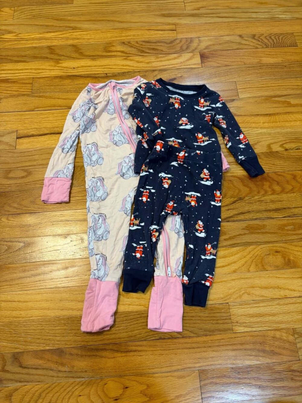 Girls 18 month Pajamas, 3-Piece Lot